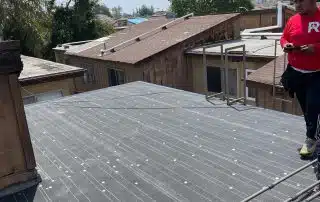 roof repair preparation