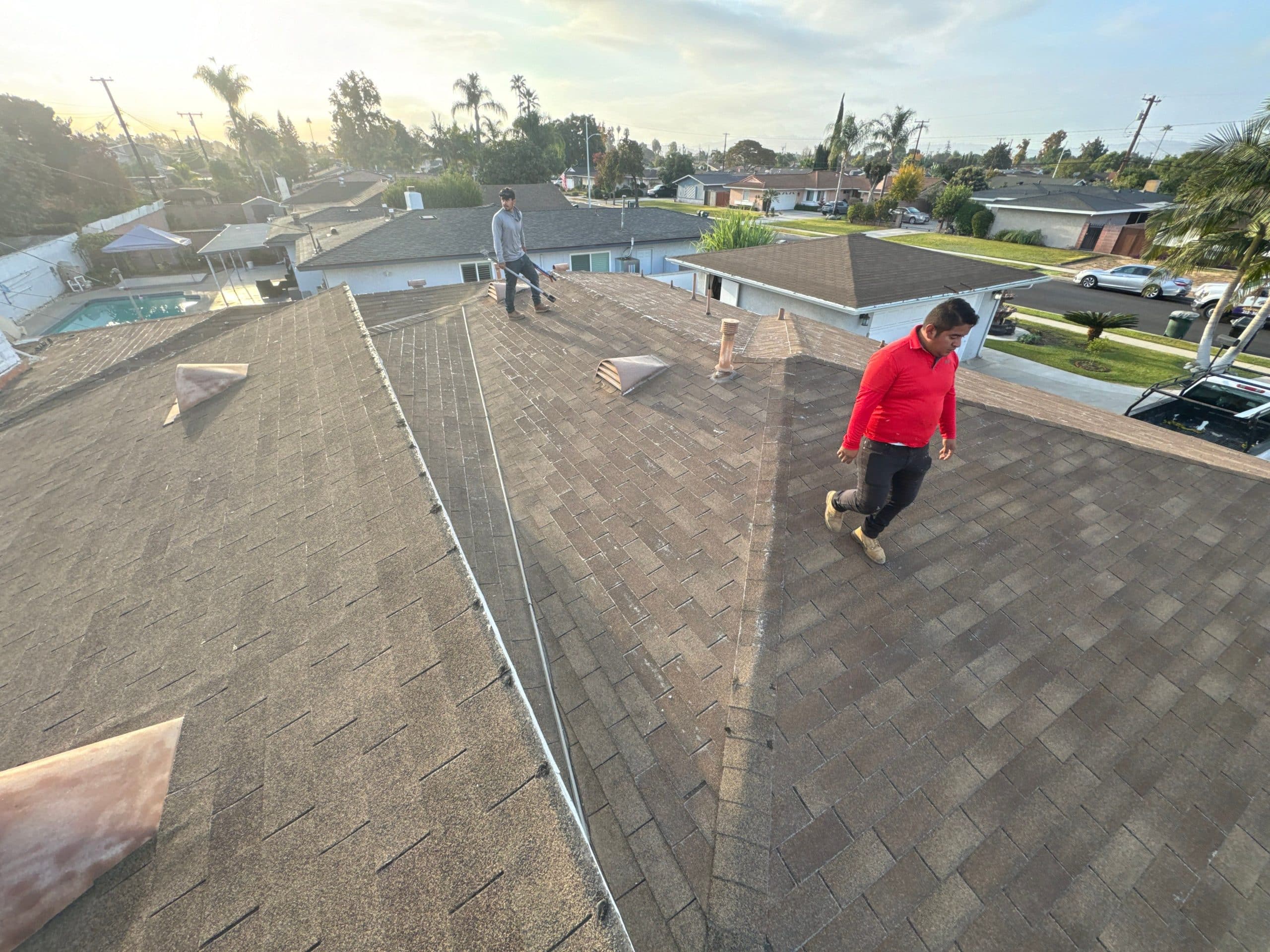 CONTACT A LOCAL ROOFER