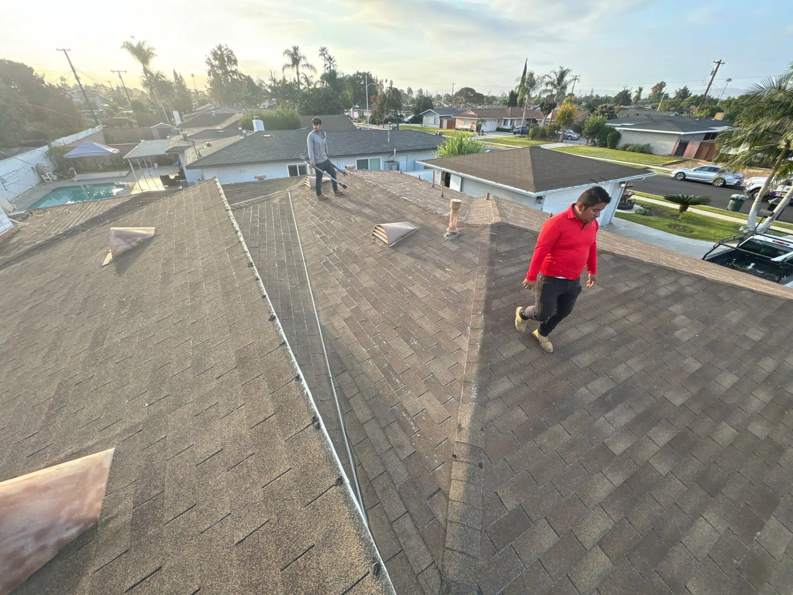 CONTACT A LOCAL ROOFER