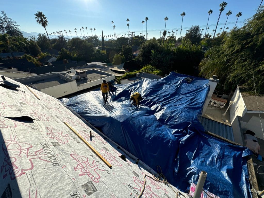 Image showcasing Expert Roof Leak Repairs in Los Angeles | Roof Repairs CA