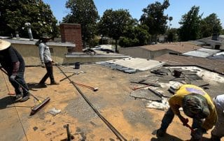 Removing and exposing decking boards