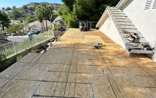 21620 Kyra Ct 21620 Kyra Ct, Santa Clarita, CA 91390 Decking board install