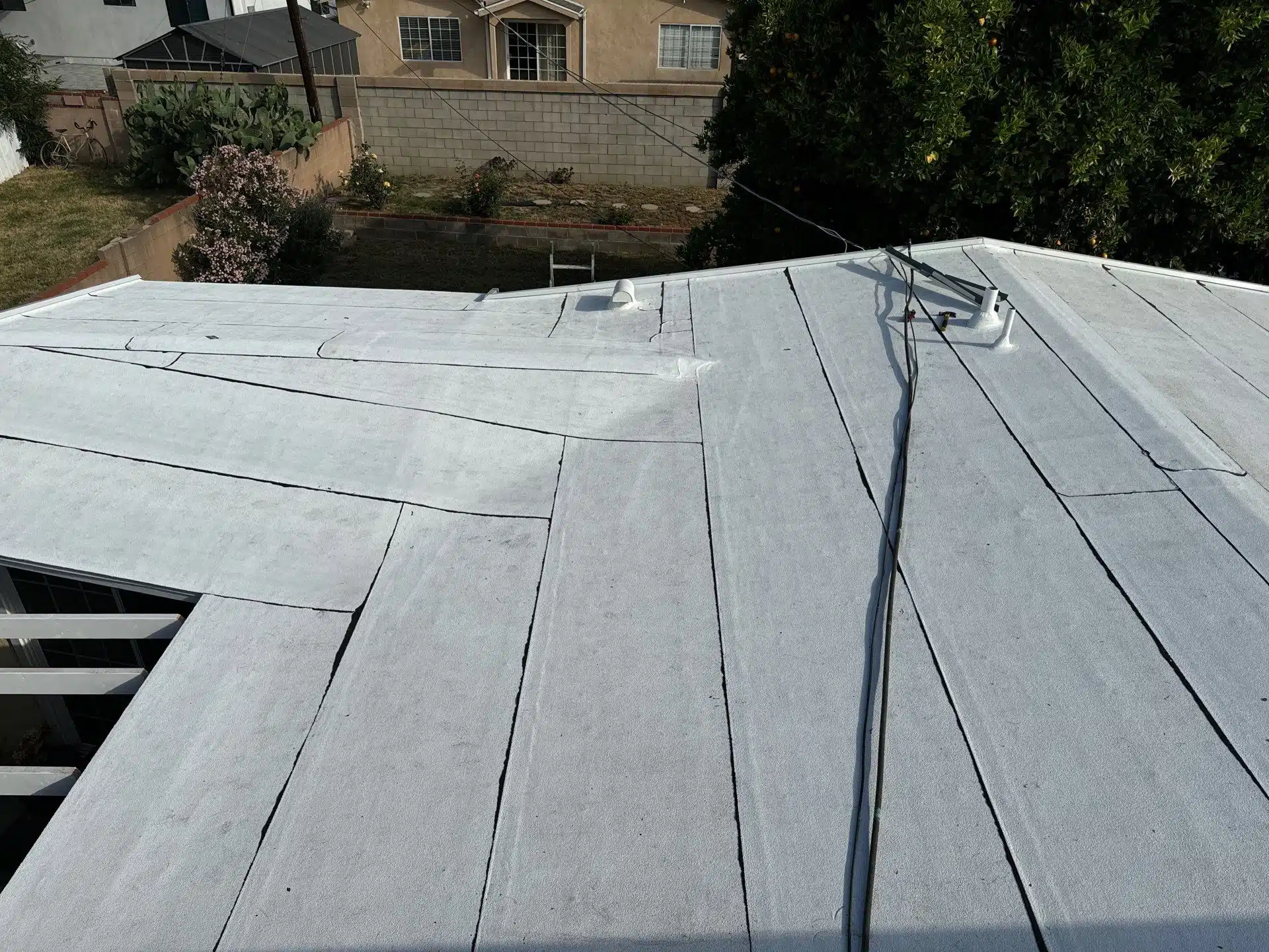 Torched Down Roof repair completed