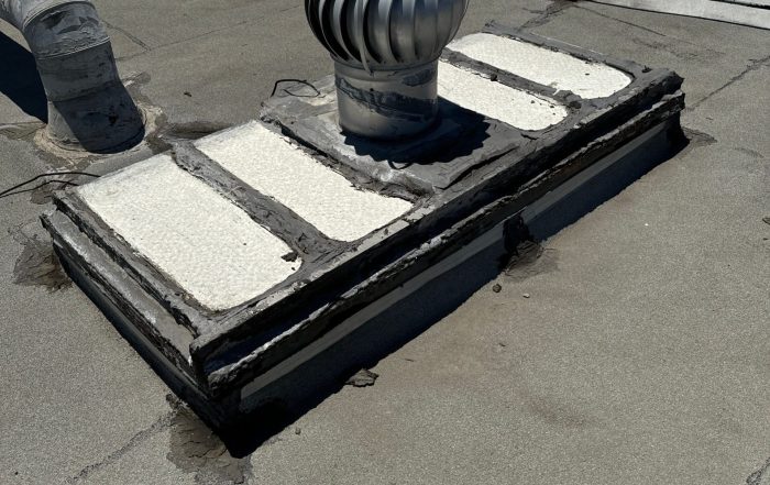 New flat roof sealent