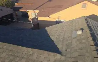 completed shingle replacement