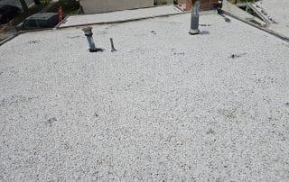 old torched down roof