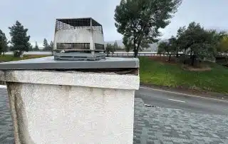 Leaking chimney