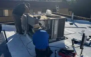 7319 Hazeltine Ave, Los Angeles, CA 91405 Reconnecting the HVAC