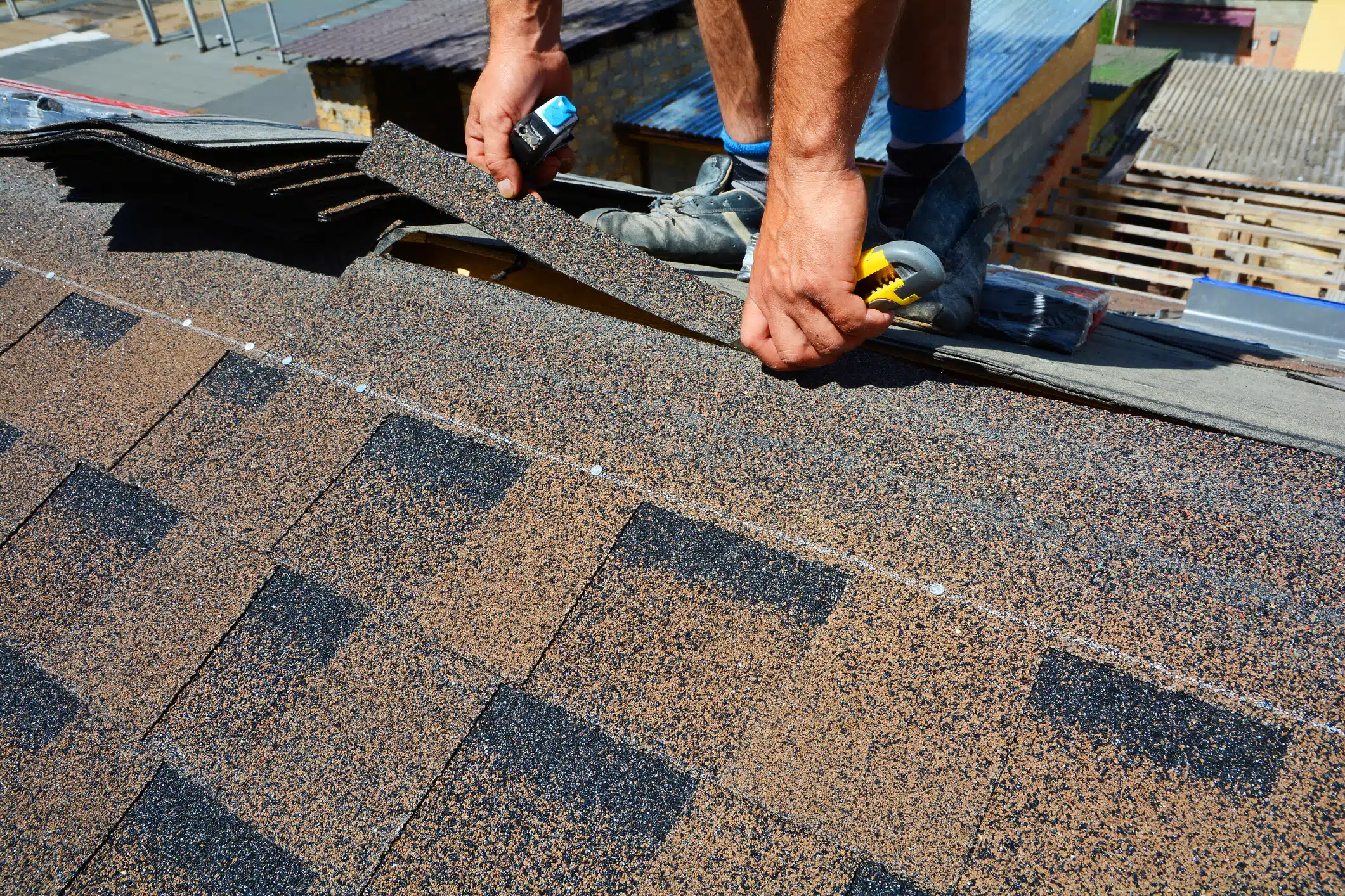 Roof leak repairs in California Roof leak repairs in California