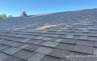 15-Sep 15 2025 08_37am-81gW Gray shingle roof under clear blue sky.