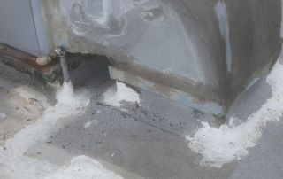 1-Nov 16 2025 11_34am-MH54 Rooftop HVAC duct sealant application close-up view.