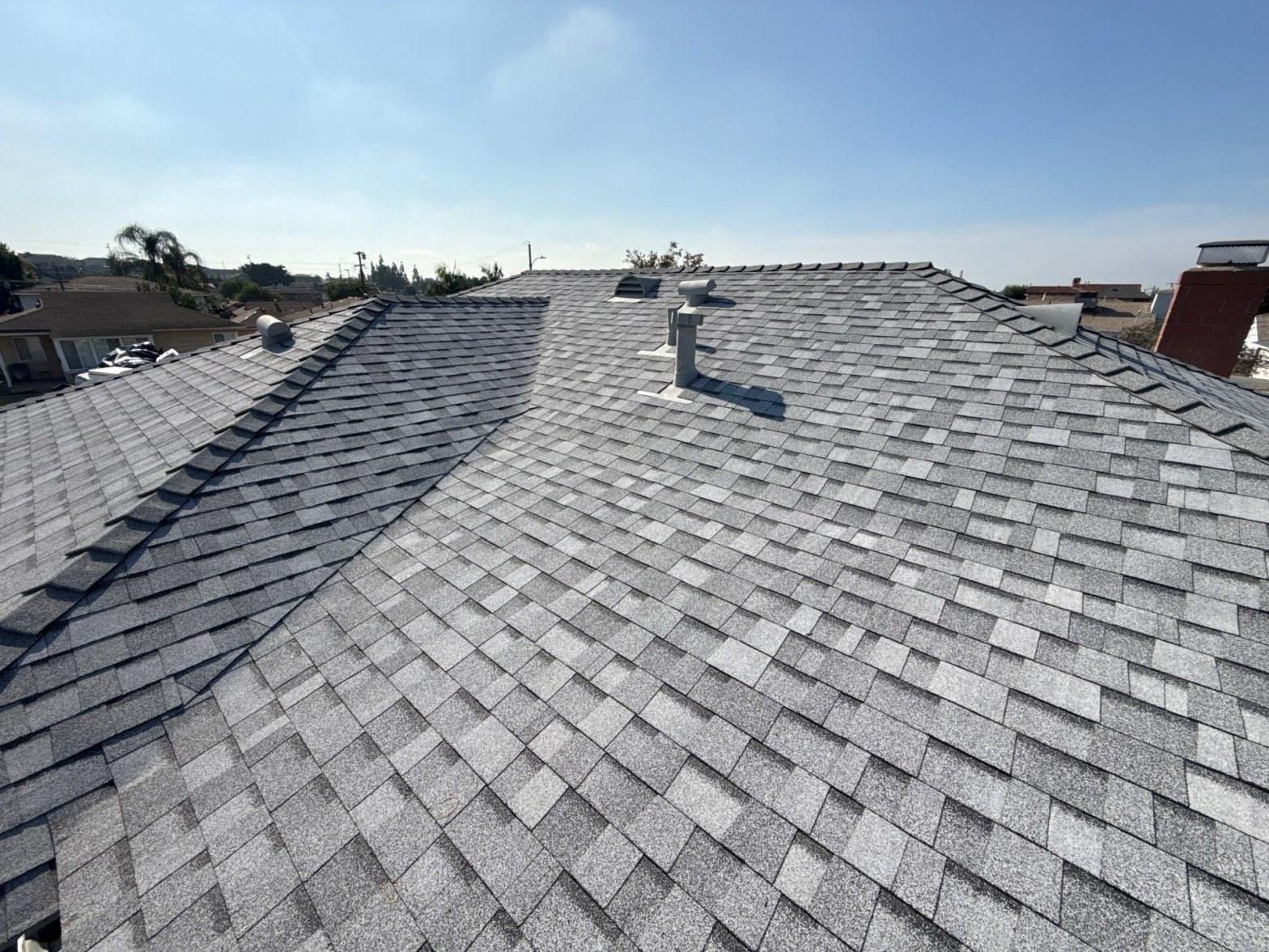 A roof flashing treatment at Roof Repair & Construction Inc.
