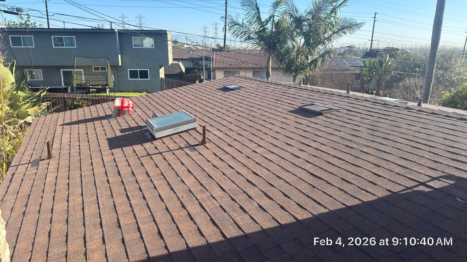 A roof flashing treatment at Roof Repair & Construction Inc.