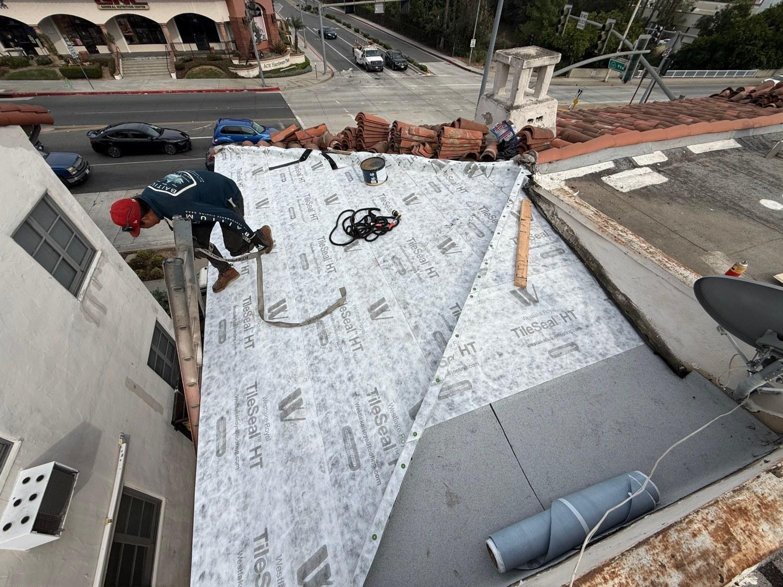 roof-flashing in Los Angeles — Roof Repair & Construction Inc.