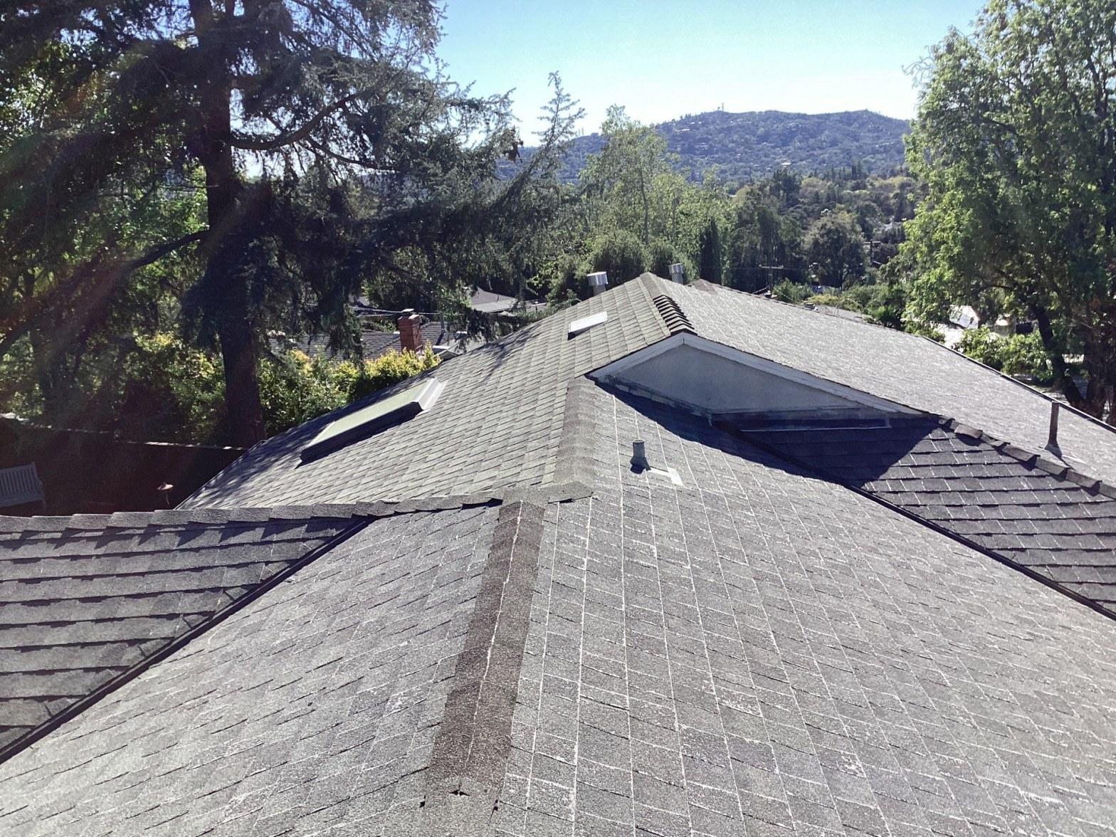A roof flashing treatment at Roof Repair & Construction Inc.