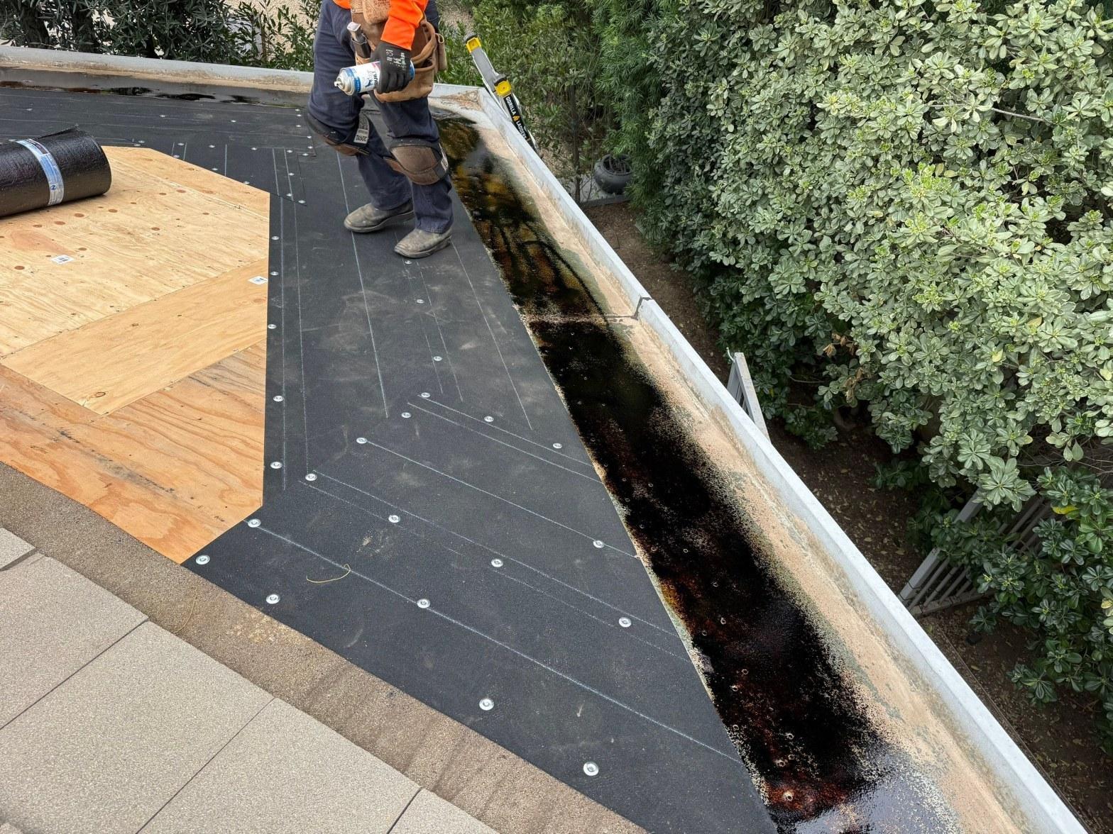 flat-roof-repair in — Roof Repair & Construction Inc.