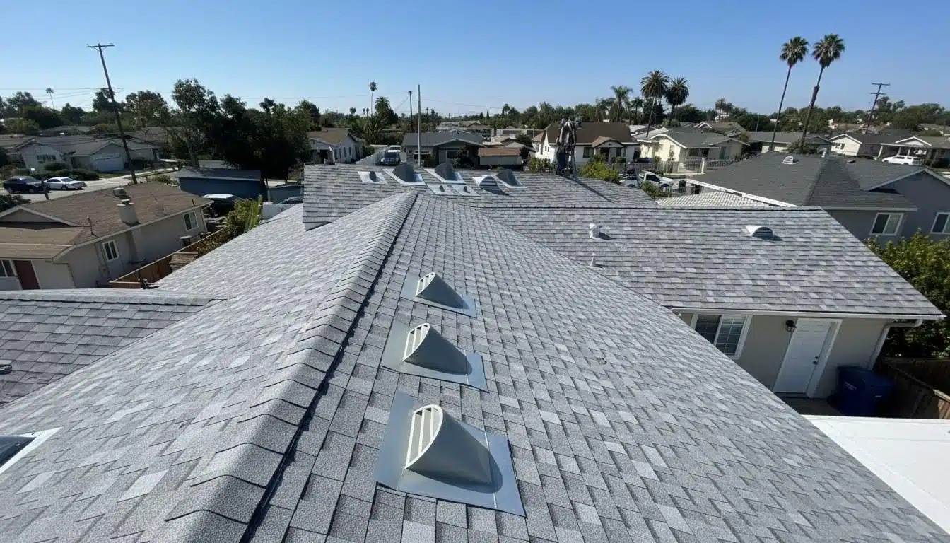 A roof flashing treatment at Roof Repair & Construction Inc.