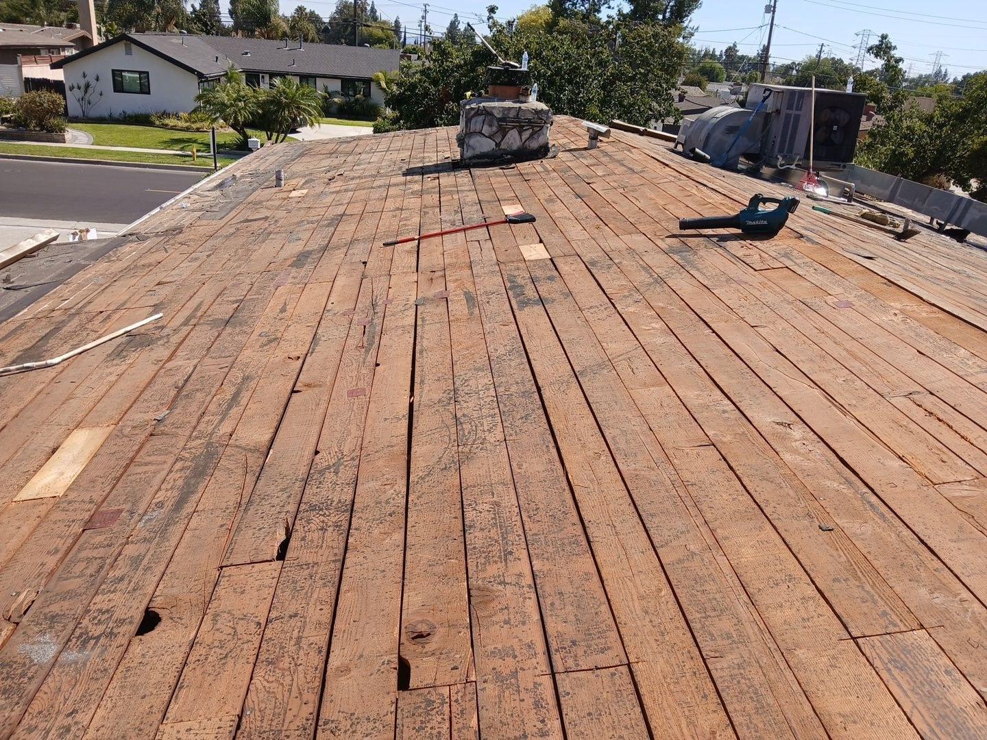 A roof flashing treatment at Roof Repair & Construction Inc.