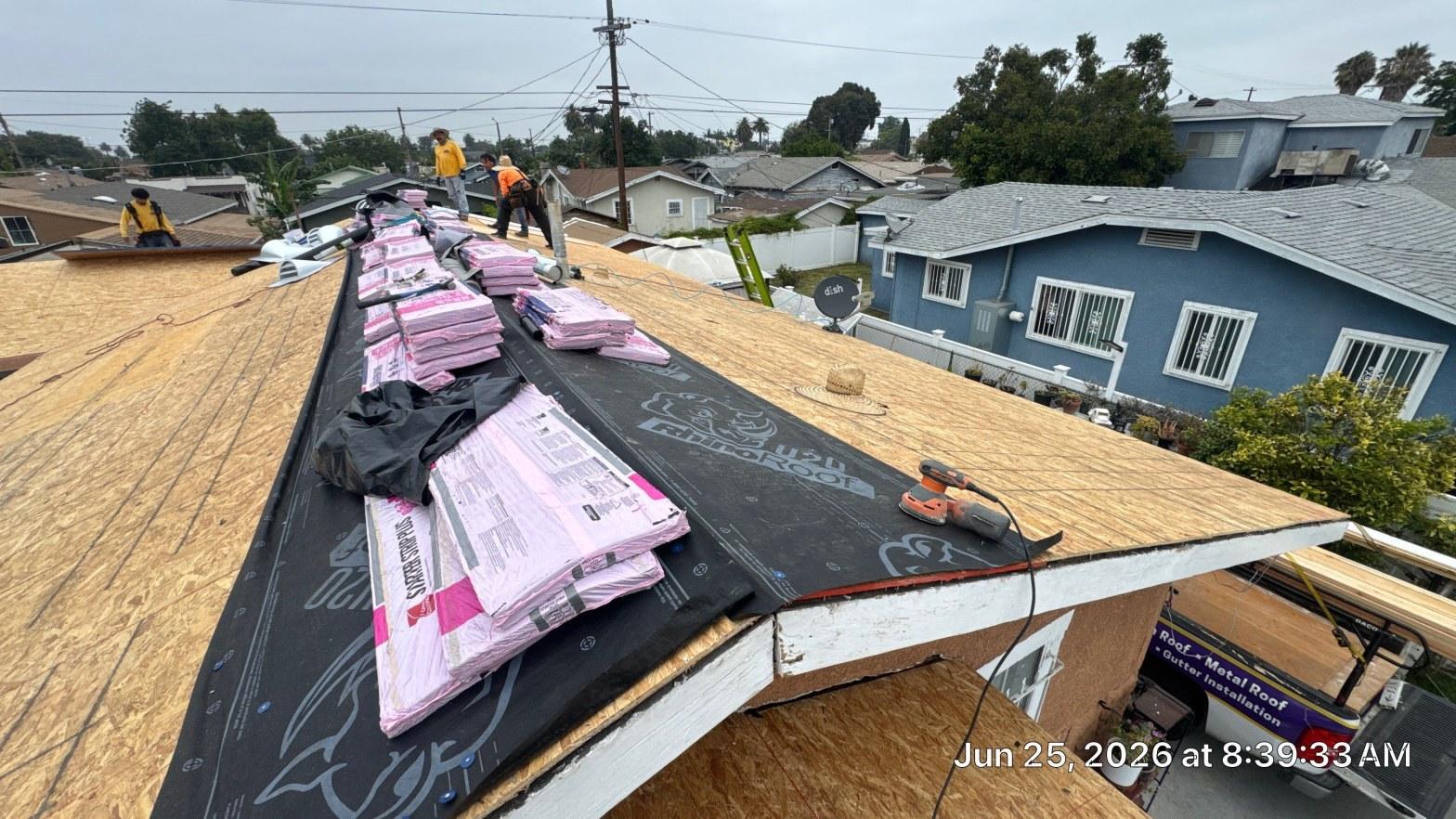 A roof flashing treatment at Roof Repair & Construction Inc.
