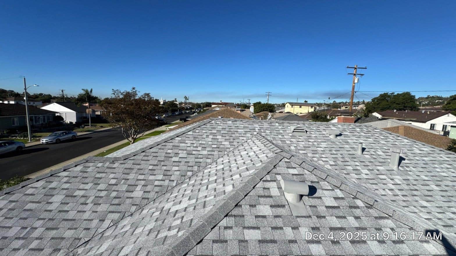 A roof flashing treatment at Roof Repair & Construction Inc.