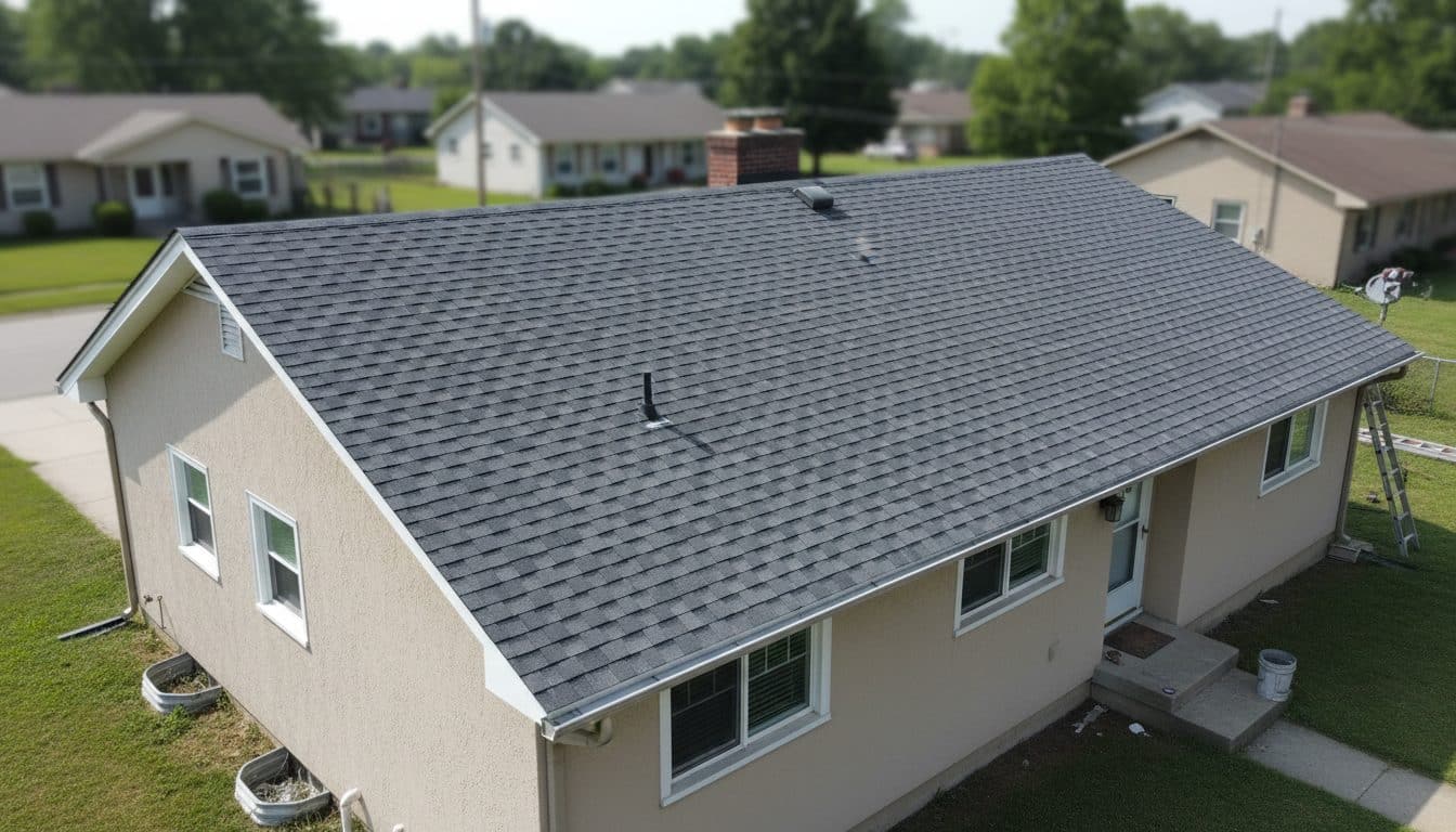Roof Repair & Construction Inc. roofing project in Burbank