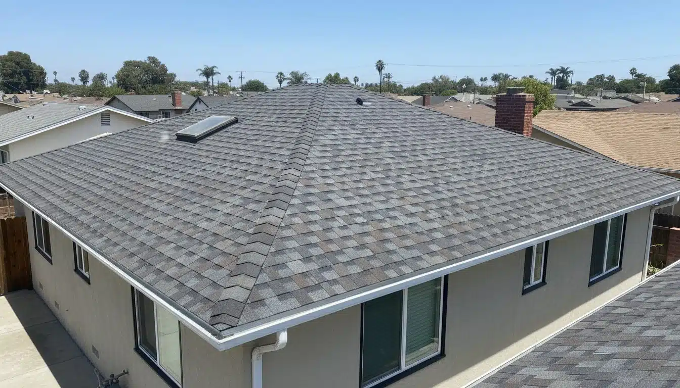 Shingle Re-Roofs on Eagle Rock's Pitched Homes — Eagle Rock — Roof Repair & Construction Inc. Shingle Re-Roofs on Eagle Rock's Pitched Homes — Eagle Rock — Roof Repair & Construction Inc.