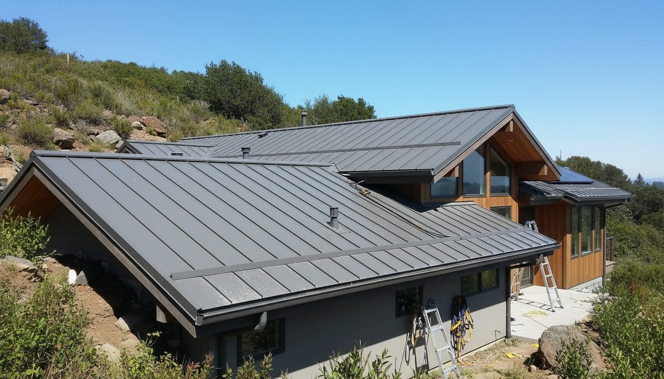 Roof Repair & Construction Inc. roofing project in El Monte