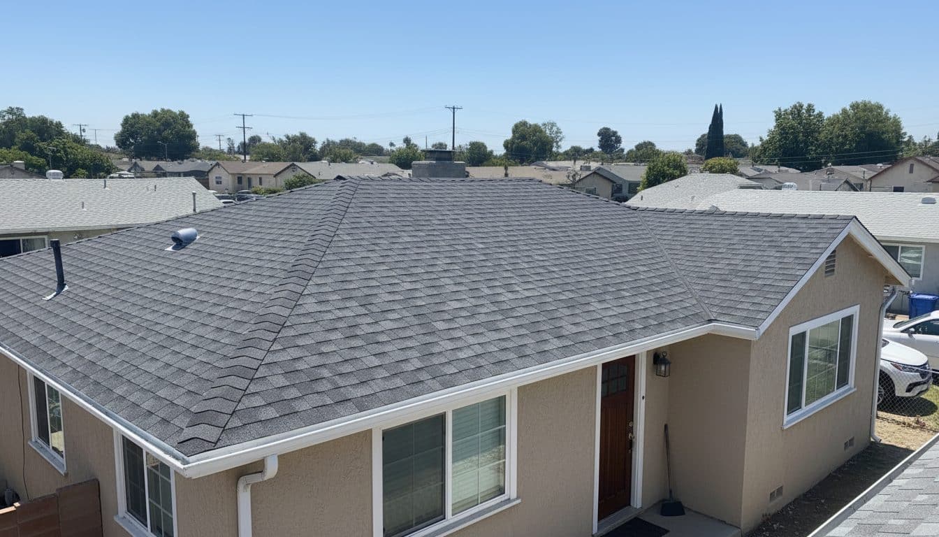 Roof Repair & Construction Inc. roofing project in Granada Hills
