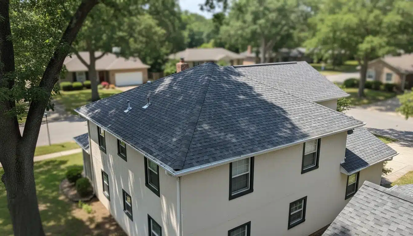 Roof Repair & Construction Inc. roofing project in Hollywood
