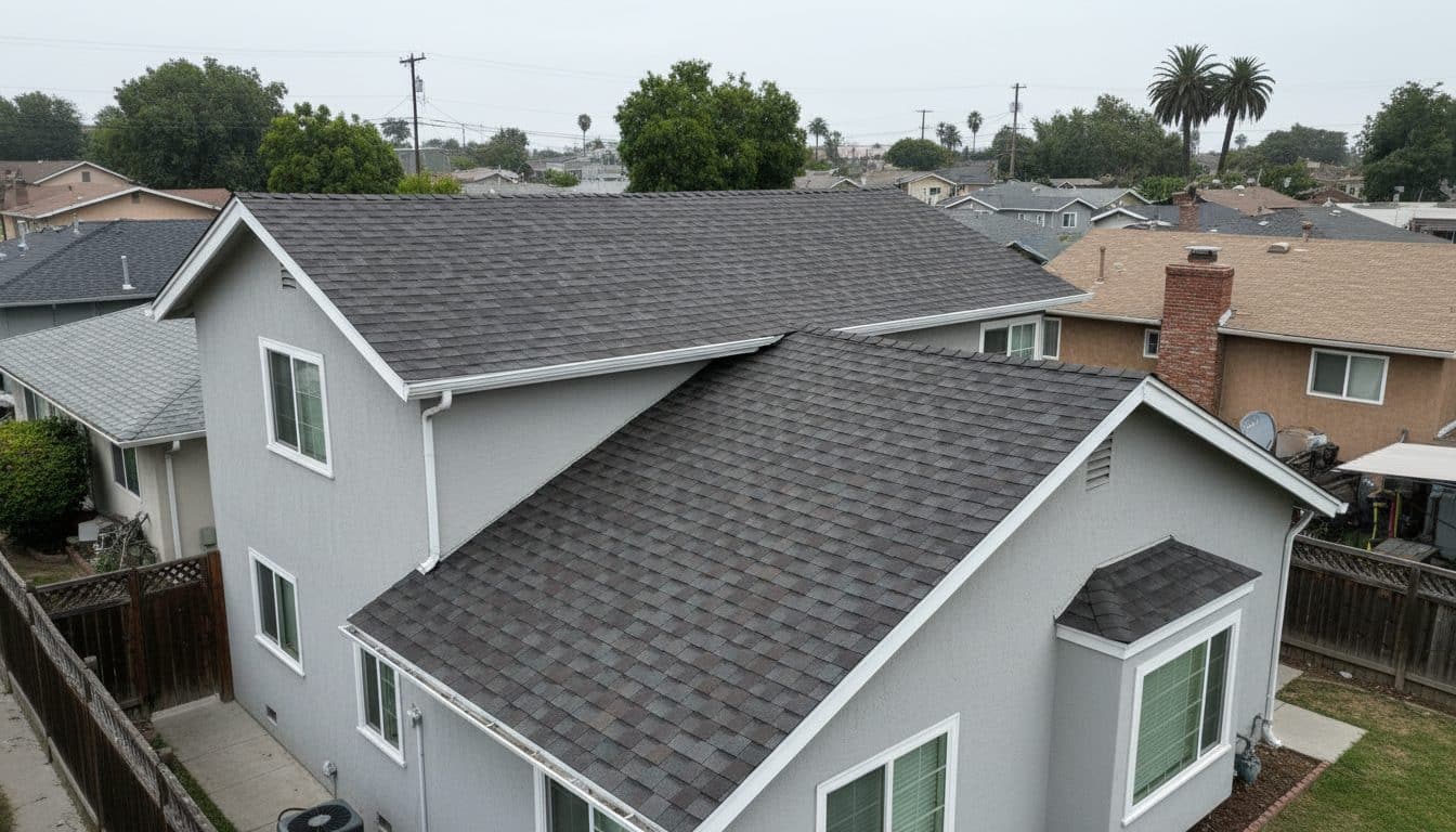 Roofing Steep Lots in Linda Vista and San Rafael Hills — Pasadena — Roof Repair & Construction Inc. Roofing Steep Lots in Linda Vista and San Rafael Hills — Pasadena — Roof Repair & Construction Inc.