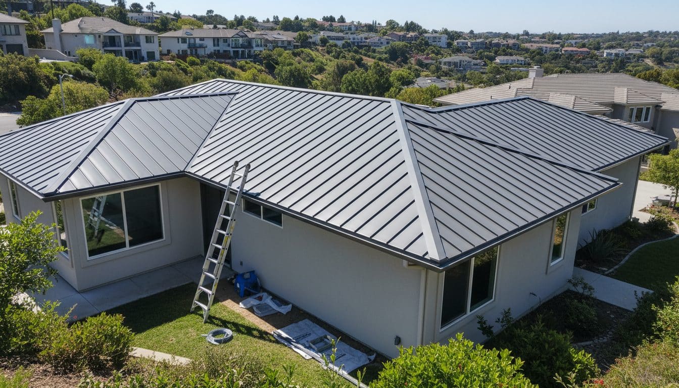 Roof Repair & Construction Inc. roofing project in Van Nuys