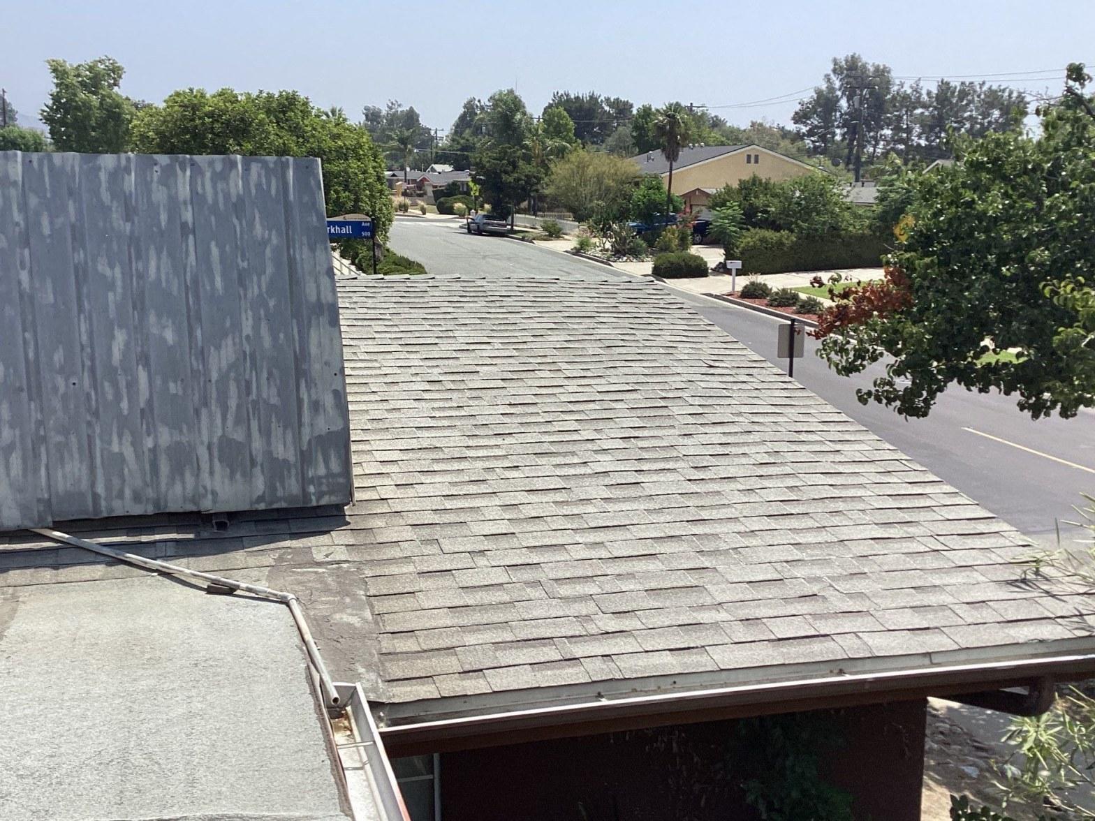 A roof flashing treatment at Roof Repair & Construction Inc.