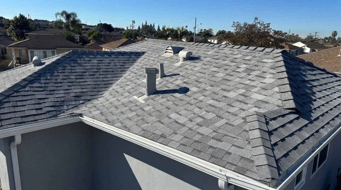 Fire Damage Roof Repair — Glendale — Roof Repair & Construction Inc.