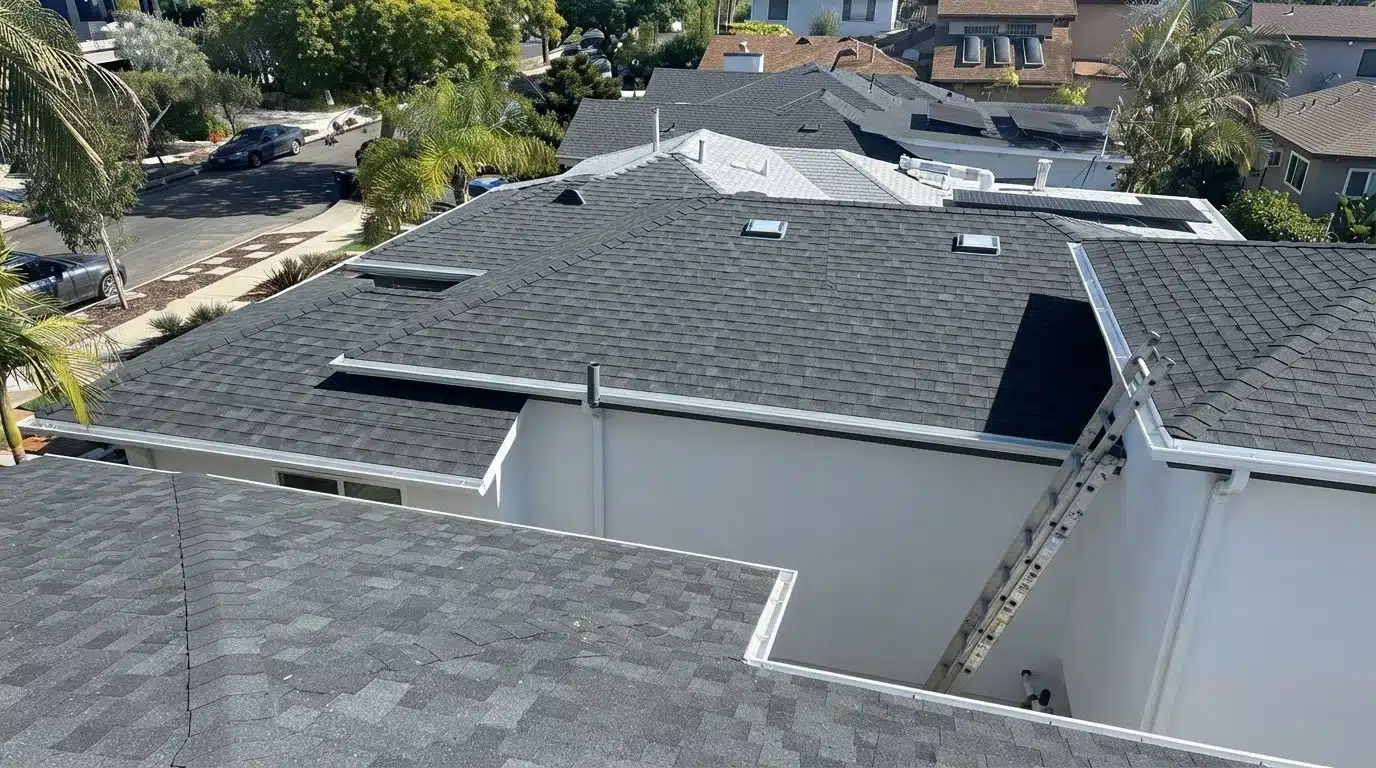 Fire Damage Roof Repair — La Crescenta Montrose — Roof Repair & Construction Inc.