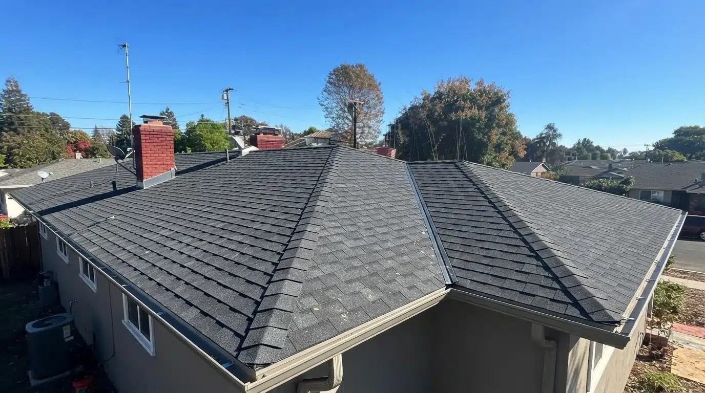 Removing Fire-Damaged Roofing in Tujunga — Tujunga — Roof Repair & Construction Inc. Removing Fire-Damaged Roofing in Tujunga — Tujunga — Roof Repair & Construction Inc.