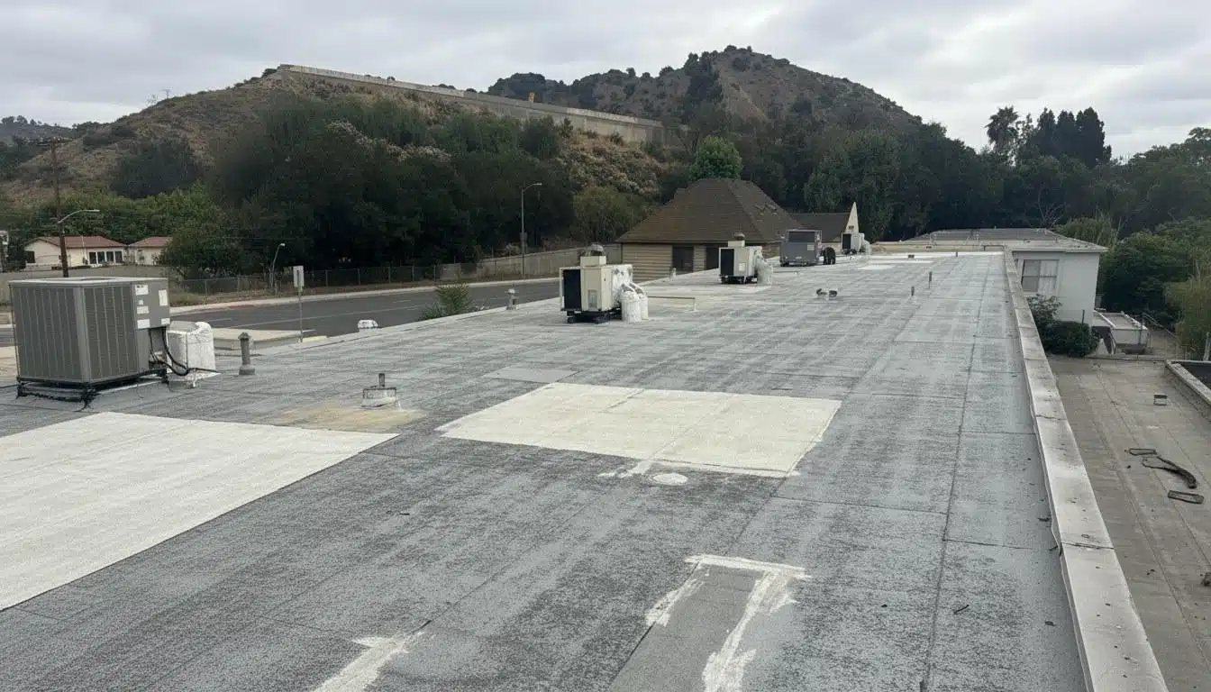 Completed shingle replacement and repair work at Roof Repair & Construction Inc.
