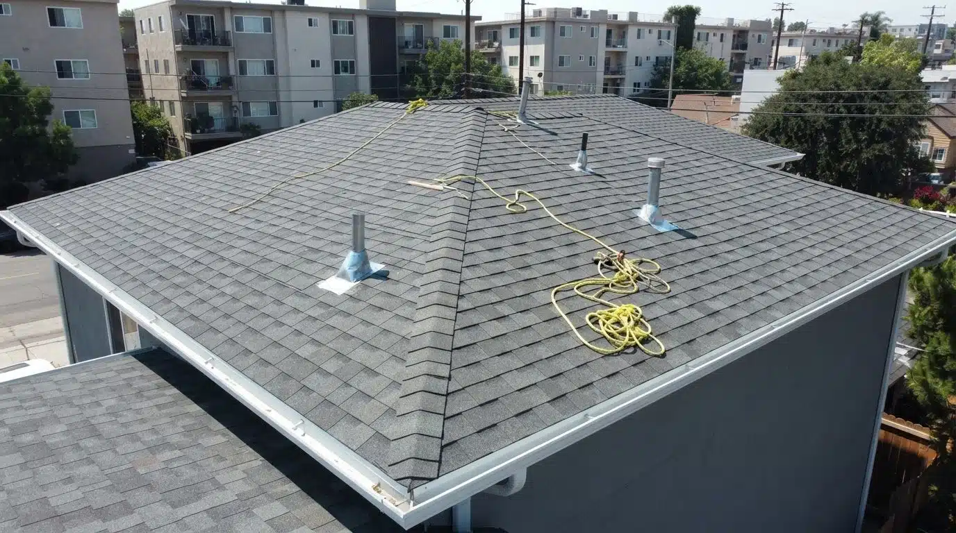Steep-Lot Roofing in Linda Vista, San Rafael Hills, and Annandale — Pasadena — Roof Repair & Construction Inc. Steep-Lot Roofing in Linda Vista, San Rafael Hills, and Annandale — Pasadena — Roof Repair & Construction Inc.